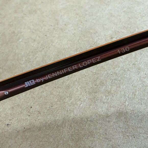 Vintage Jennifer Lopez JLO JL112 003 Semi-Rimless Eyeglass Frames Y2K Sz. 49-17 - Picture 4 of 9
